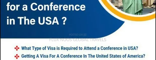 USA CONFERENCE Travel Visa · Photo 1