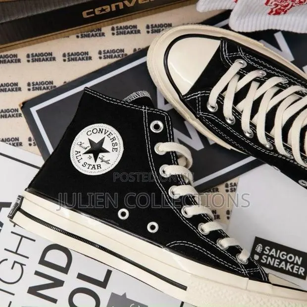 Converse All Star Long Black White · Photo 1