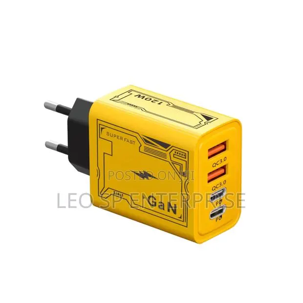 120 W Dual Usb Dual Type C Charger Head · Photo 1
