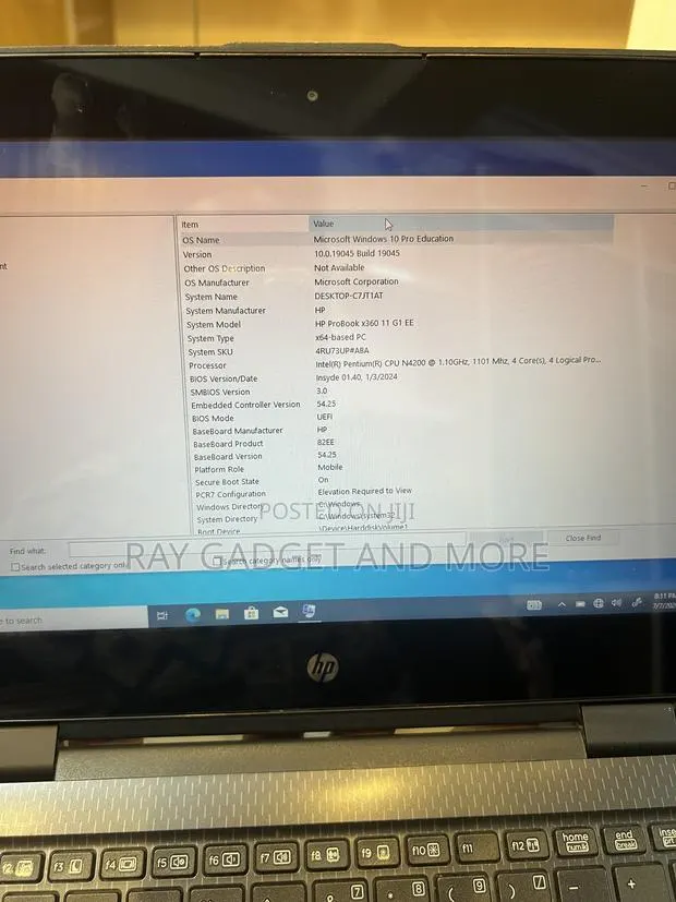 Laptop HP Probook 11 EE G1 4GB Intel Pentium SSD 128GB · Photo 1