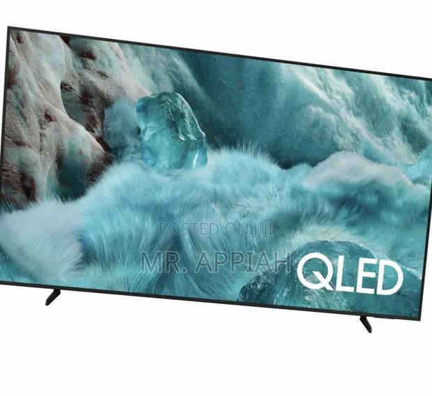 But Sleek Samsung 65Q7F 65” Qled 4k Smart TV(Black).. · Photo 1