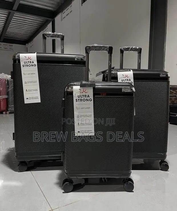 Quality 3set Ultra Strong Fiber Unbreakable Metallic Edge Travel Bag. · Photo 1