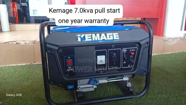Kemage 7.0kva Pull Start Petrol Generator – Reliable Power · Photo 1