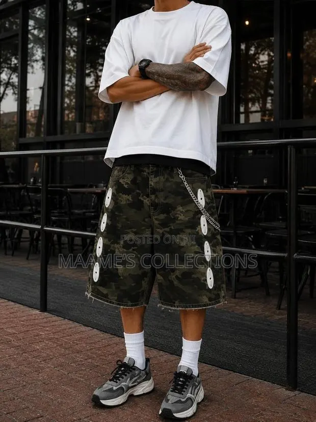 Men’s Cargo Camo Shorts – Cool Street Style · Photo 1
