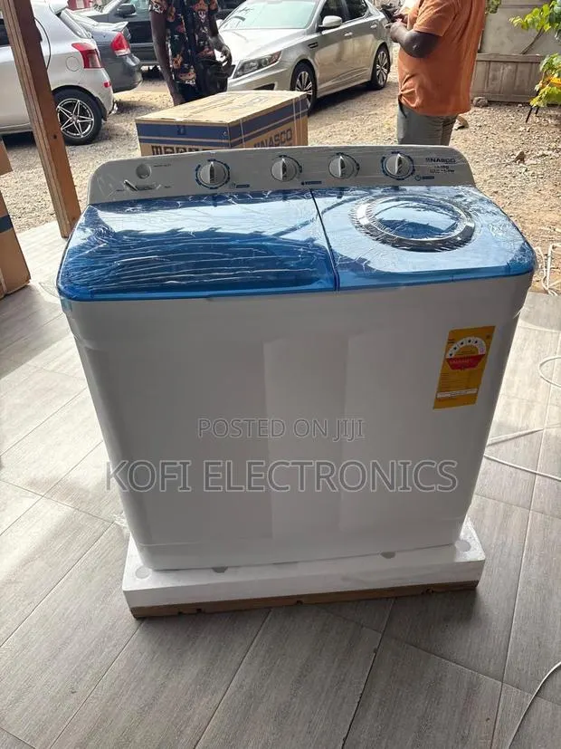 Nasco 15kg Washing Machine Built for Heavy-Duty Laundry · Photo 1