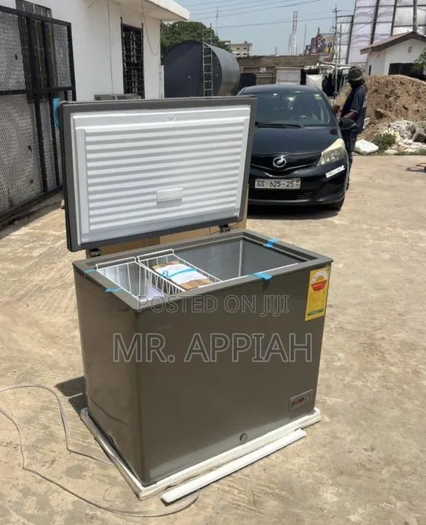 Buy Lovely Design Haier 244l Single Door Chest Freezer(Gray). · Photo 1
