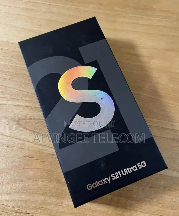 New Samsung Galaxy S21 Ultra 5G 128 GB Black · Photo 1