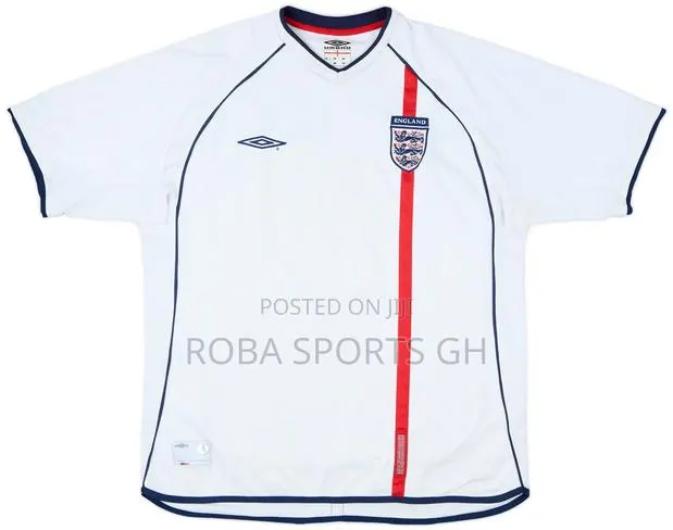 2001/03 England Retro Home Jersey · Photo 1