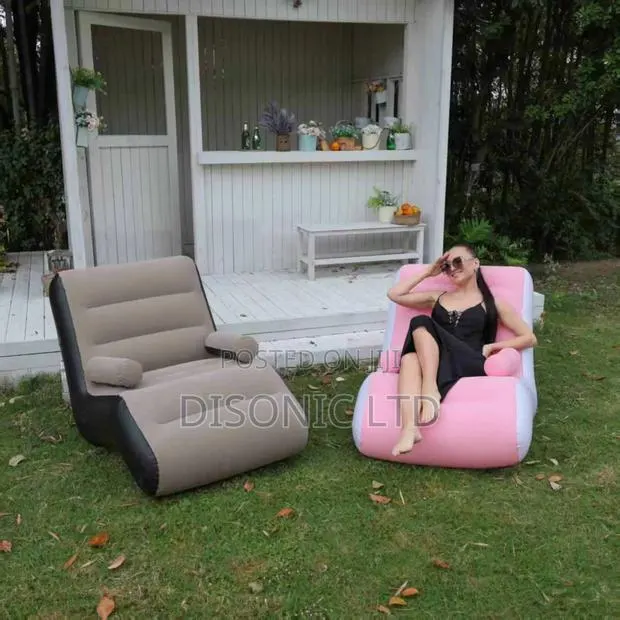 S Shape Inflatable Sofa With Manual Pump · Photo 1