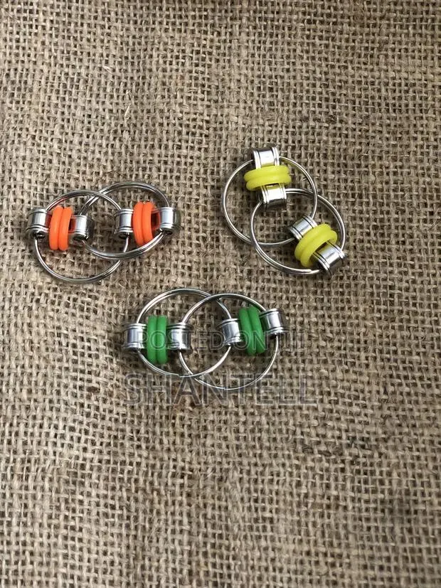 Flippy Ring Fidget Toy - Pack of 3 Colors · Photo 1