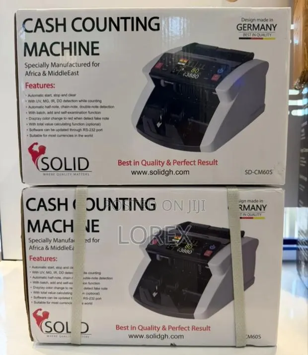 Money Counting Machine With Uv,Mg,Ir,Dd Detection While Counting Solid · Photo 1