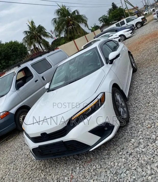 Honda Civic EX 2022 White · Photo 1