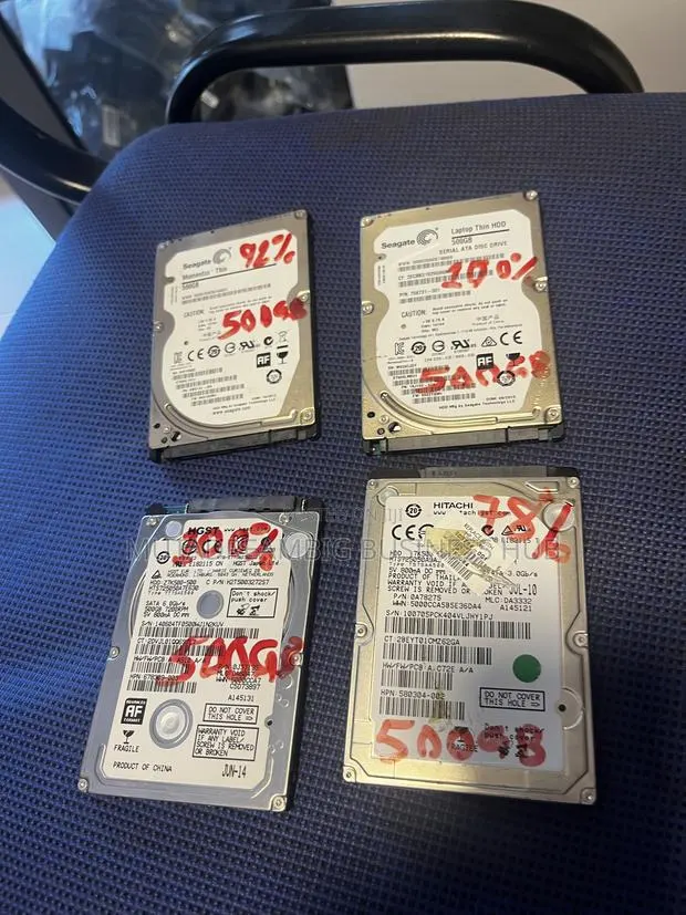 500gb Laptop Hdd’s Used · Photo 1