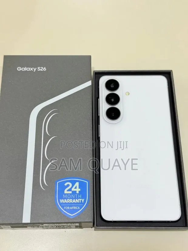 New Samsung Galaxy s26 256 GB White · Photo 1