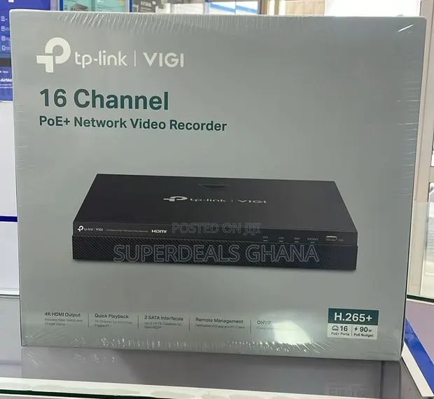 Tp-link Vigi 16 Channel Poe+ Network Video Recorder Nvr · Photo 1