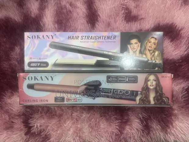 Sokany Hair Straightener and Curling Iron · Photo 1