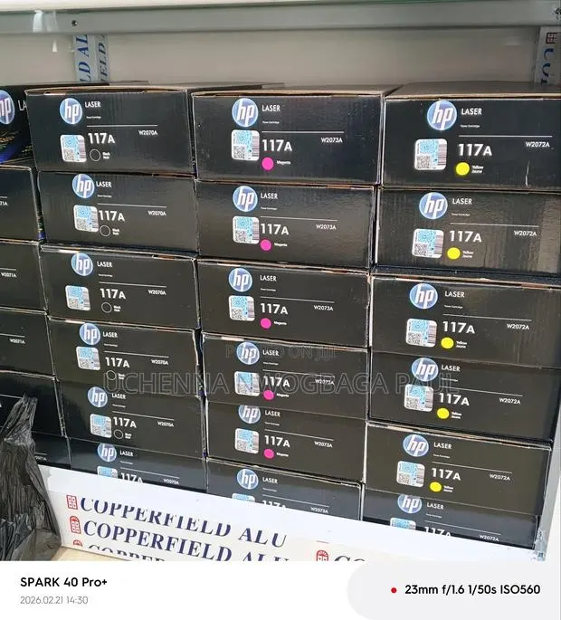 Hp Toner 117 a Black and Colors