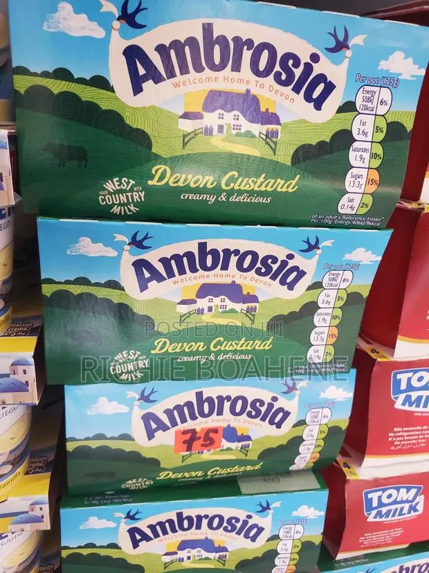 Ambrosia Custard 75cedis for 1 · Photo 1