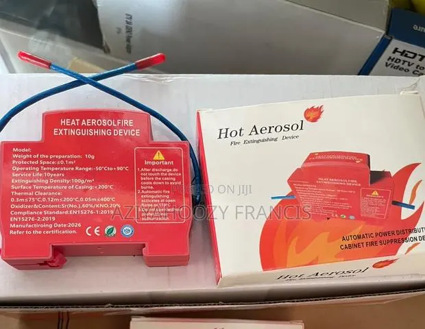 Aerosol Fire Extinguisher 40g for Electrical Cabinet