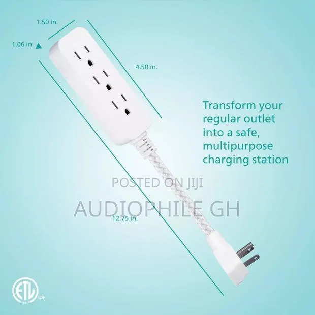 Philips 3-Outlet Surge Protector With 1 Ft. Extension Cord · Photo 5