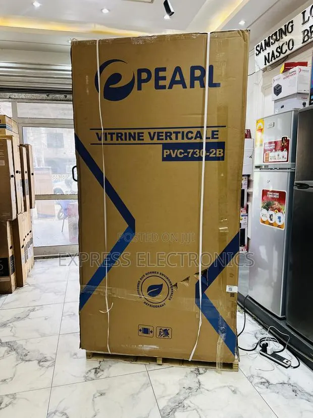 Display Fridge Double Door Pearl PVC-730-2b 610l · Photo 1