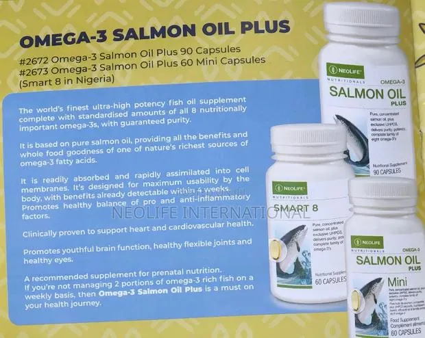 Omega - 3 Salmon Oil · Photo 1
