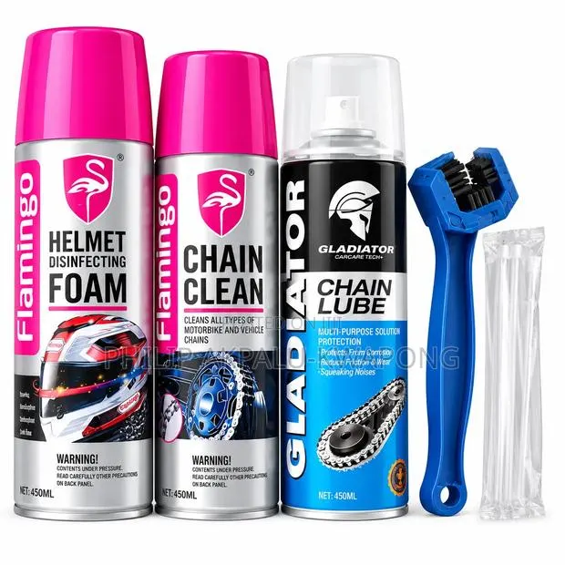 Motorbike Deep Clean Lubrication Pack · Photo 1