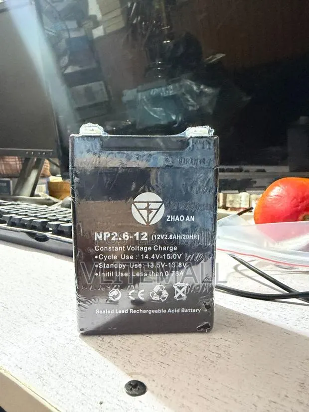 Zhao An Np2.6-12 Branded Sealed Lead-acid Rechargeable Battery. · Photo 1