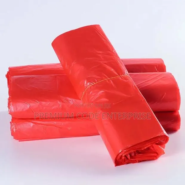 80 Liters Bag Red (Medium) 180 Pieces · Photo 1