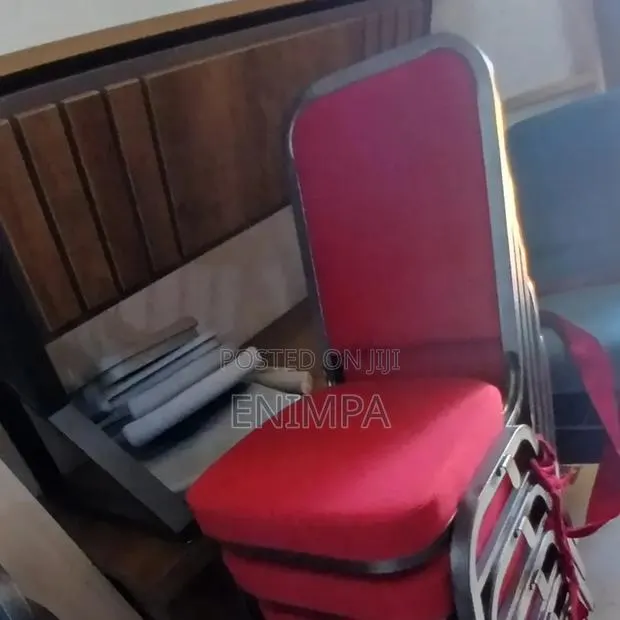 An Authentic Red Audithorium Chair · Photo 1