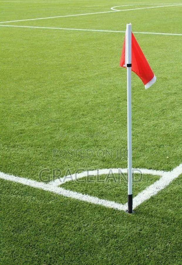 This Is Original Red Flag on the Soccer Field · Photo 1