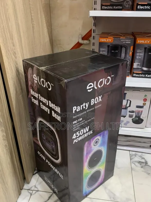 Ultra Modern Eldo Pb2-150 Double Black 8” Speaker · Photo 1