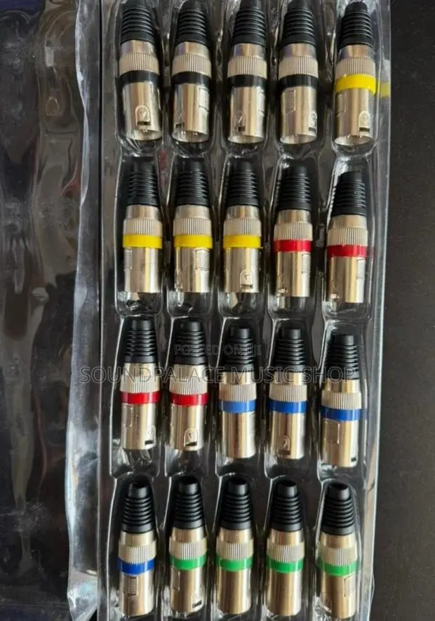 20pieces XLR/Canon Male Plugs · Photo 1
