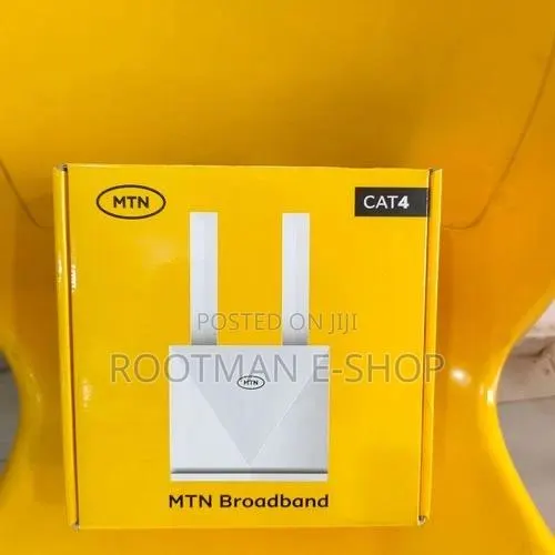 Zte MTN 4g Lte Cat 4 Mobile Wi-Fi Router - White · Photo 1