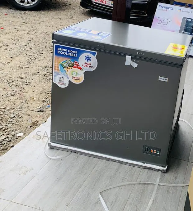 Modest Lasting Nasco 198L Nas-230sk Grey Freezer · Photo 1