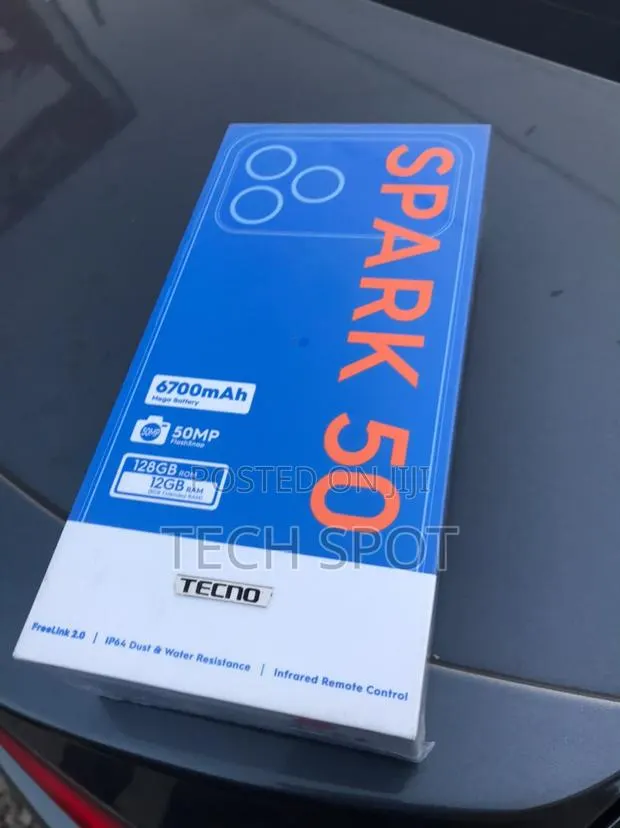New Tecno Spark 50 128 GB Black · Photo 1
