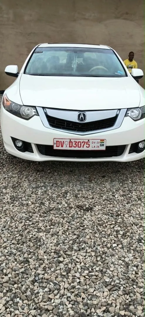 Acura TSX Automatic 2009 White · Photo 1