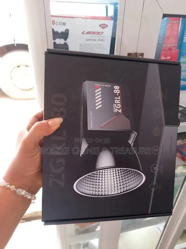 ZGRL-80 Portable LED Studio Video Light for Photography Content · Photo 1