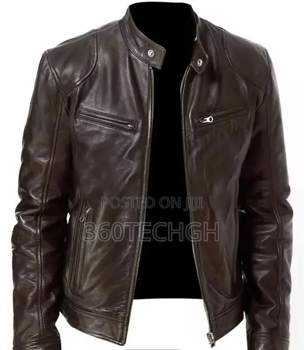 Motor Bike Riding Leather Jacket Motorcycle · Photo 1