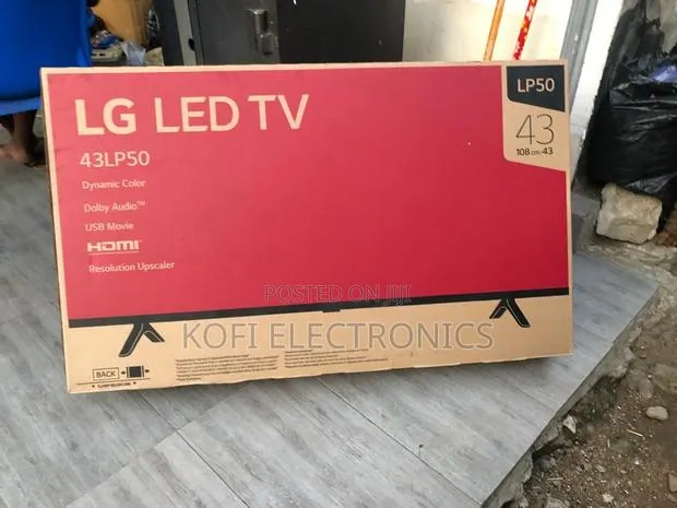 Lg 43-Inch Full Hd Led Tv Crisp Visuals, Clear Sound · Photo 1