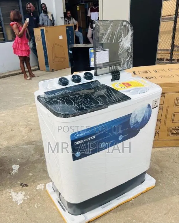 Get Premium Midea 7kg Spin Dry Electric Washing Machine(White) · Photo 1