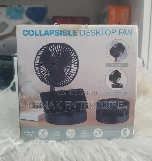 Collapsible Desktop Fan 14-Inch · Photo 1