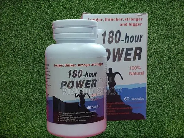 180 Hour Enhanced Formula Capsules for Strong Men · Photo 1
