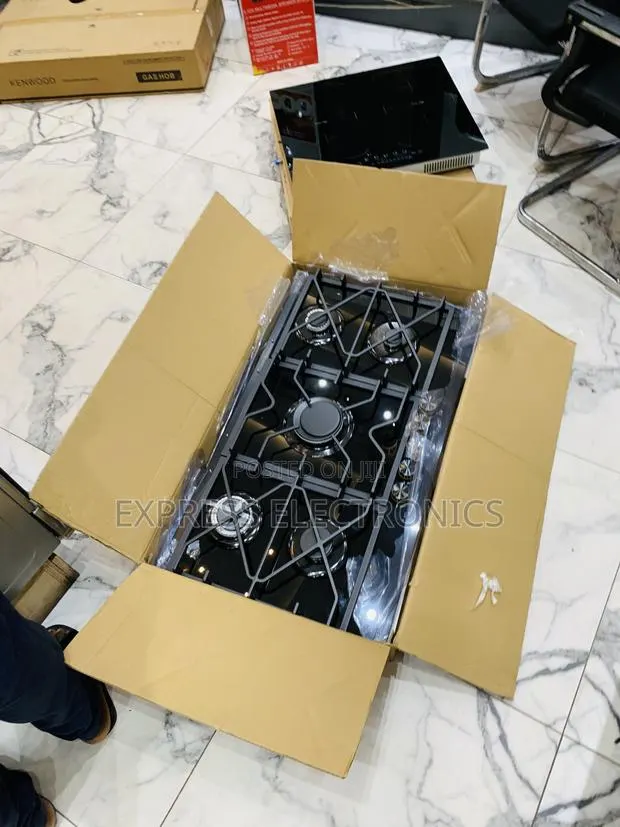 Ultra Modern All Gas Stove Cooker Kenwood 5burner Black · Photo 1