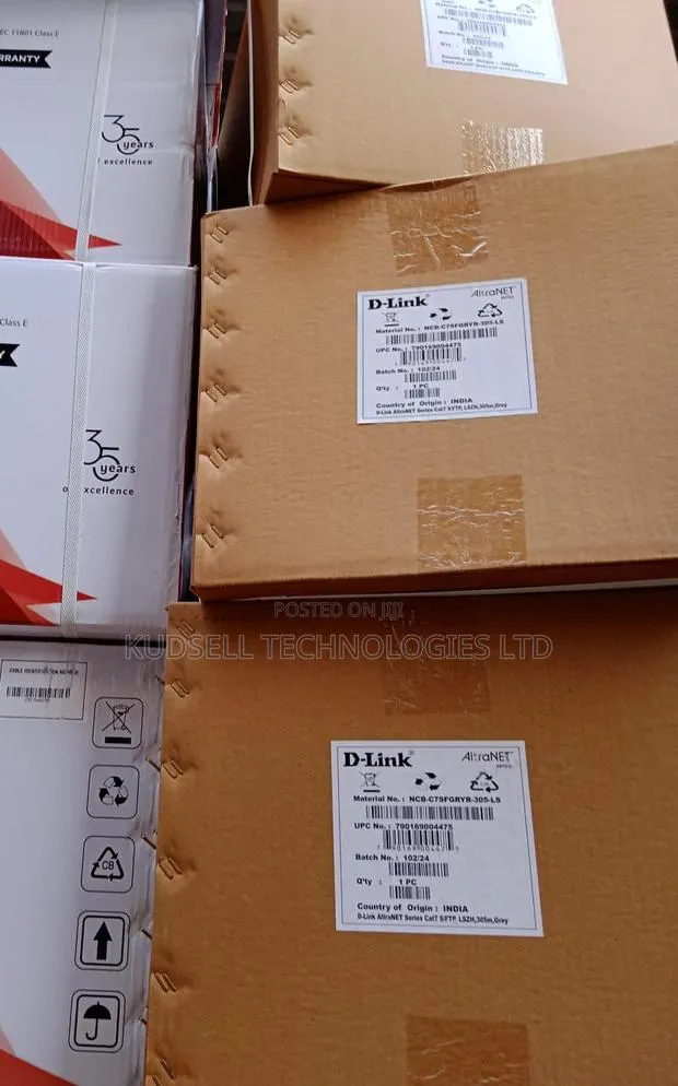 D-Link Cat7 SFTP Roll 305m LSZH Gray Altranet/NCB-C7sfgryr-305 · Photo 1