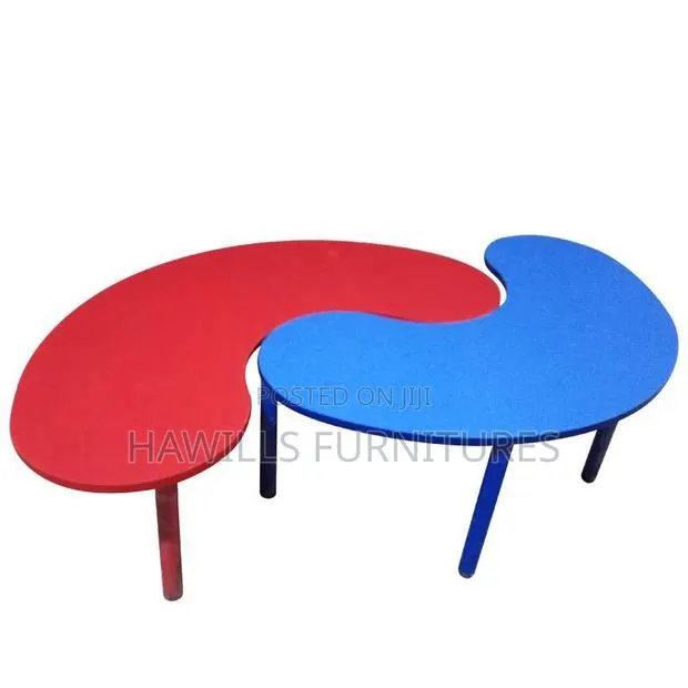 Preschool Moon Arc Table 155*85cm · Photo 1