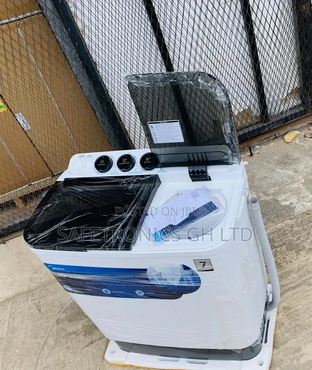 Lastest Midea 7.0kg Semi Auto Washing Machine Mf100w70/W-Gh · Photo 1