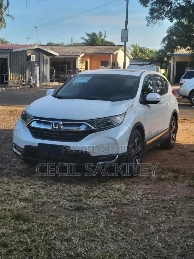 Honda CR-V EX AWD 2018 White · Photo 1