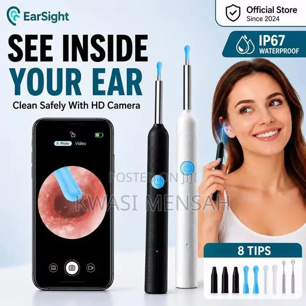 Wireless Visual Ear Cleaner With Camera LED Light · Photo 1