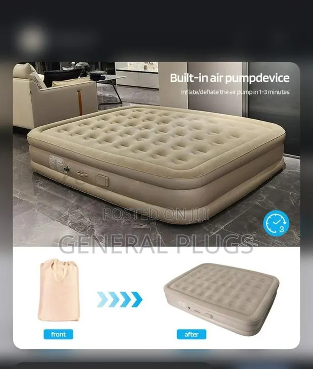 Air Mattress That Adapts to You(Inflatable Double Air Matres · Photo 1